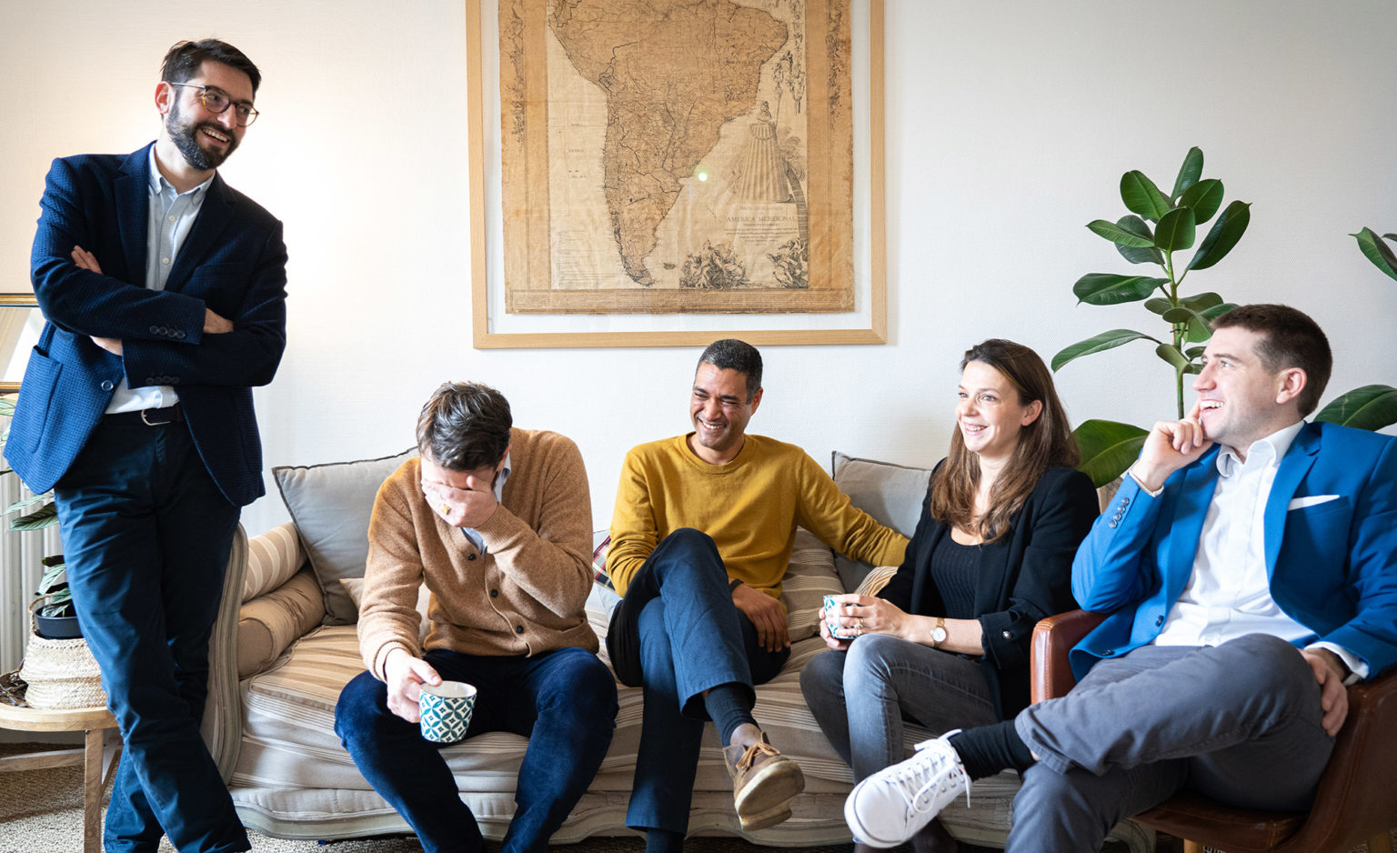 L'équipe HOJO Solutions au travail